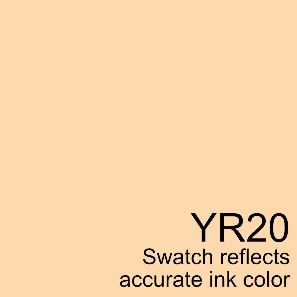 YR20 - Copic Sketch Marker Yellowish Shade — Violeta Ink